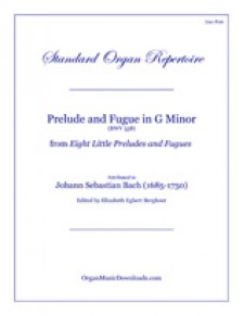 Prelude and Fugue in G Minor (BWV 558) Prelude and Fugue in G Minor (BWV 558)