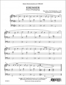 KREMSER (Prayer of Thanksgiving) KREMSER (Prayer of Thanksgiving)